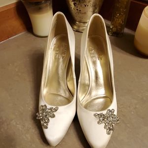 Naturalizer Natalie embellished wedding shoes